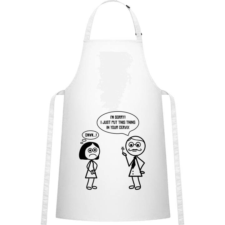 Gynecologist Comic Förkläde för matlagning contain pic