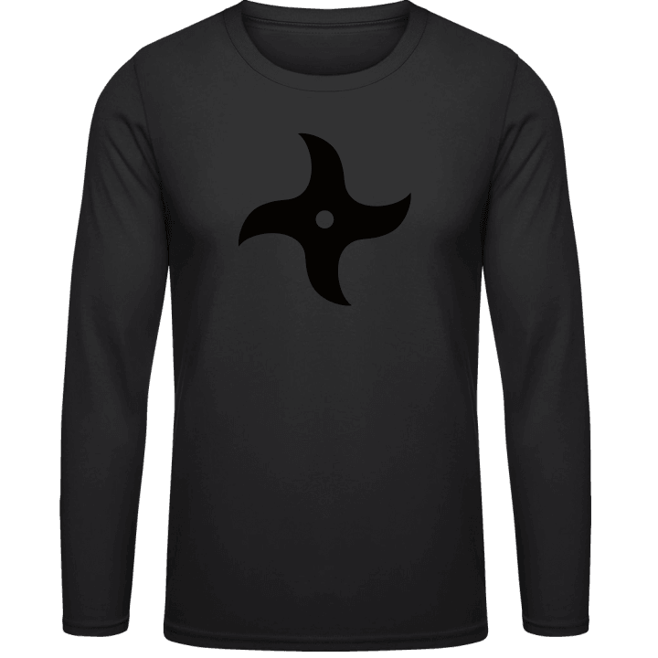 Ninja Star Weapon Long Sleeve Shirt 0 image