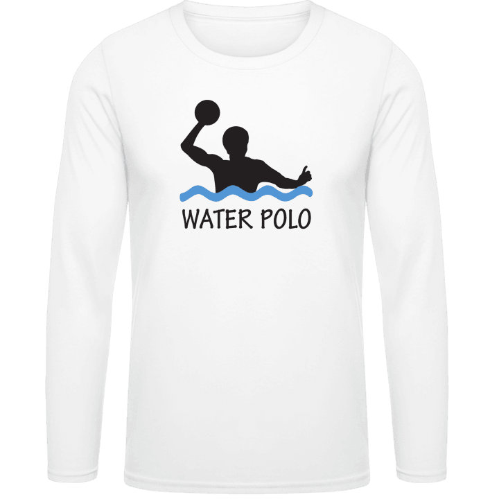 Water Polo Illustration T-shirt à manches longues contain pic