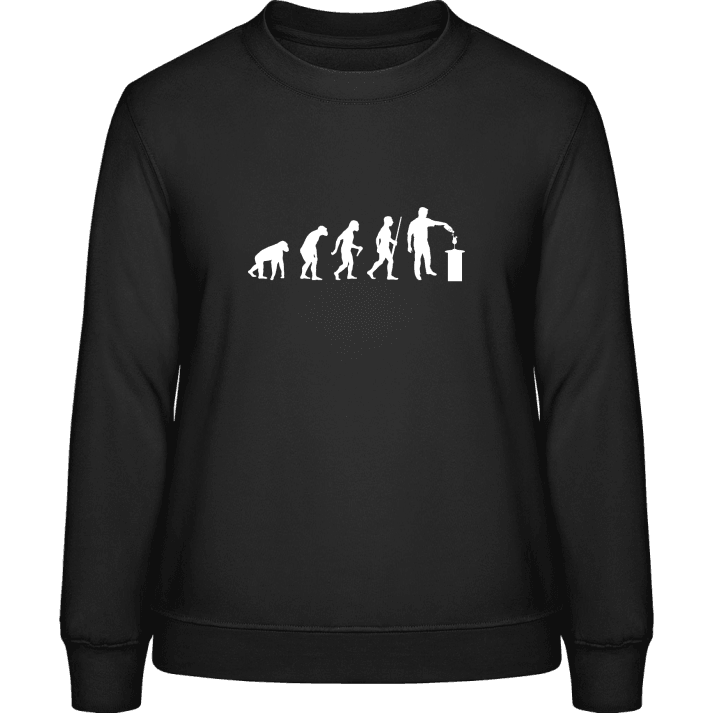 Bartender Evolution Frauen Sweatshirt contain pic