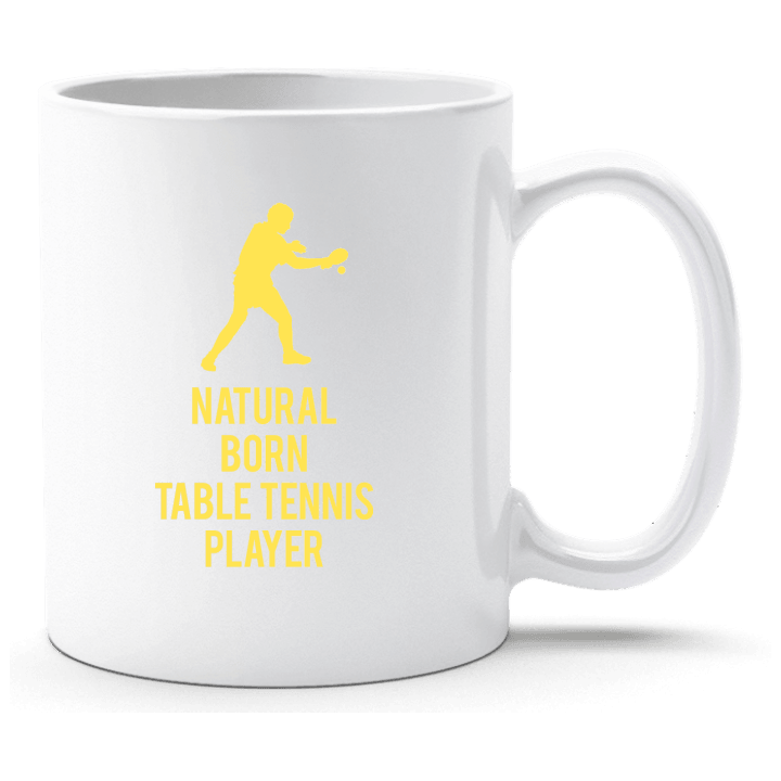 Natural Born Table Tennis Player Coppa contain pic