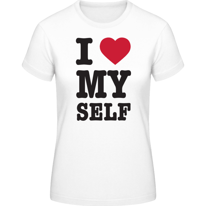 I Love My Self Vrouwen T-shirt 0 image