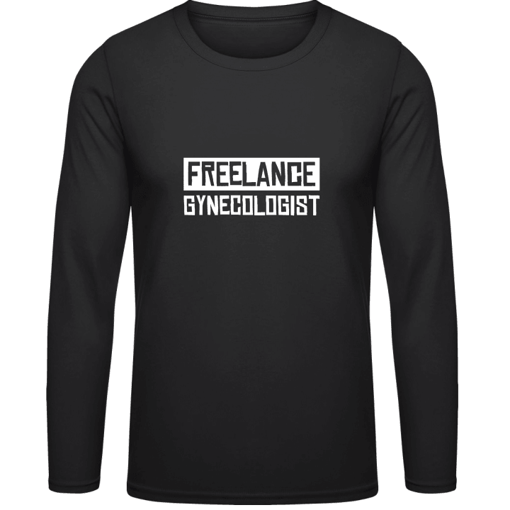 Freelance Gynecologist Shirt met lange mouwen contain pic
