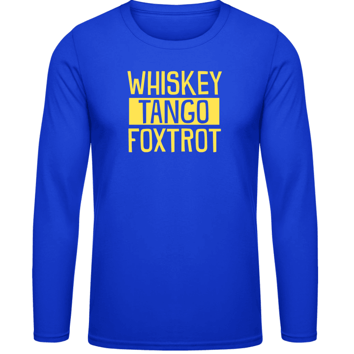 Whiskey Tango Foxtrot Langarmshirt contain pic