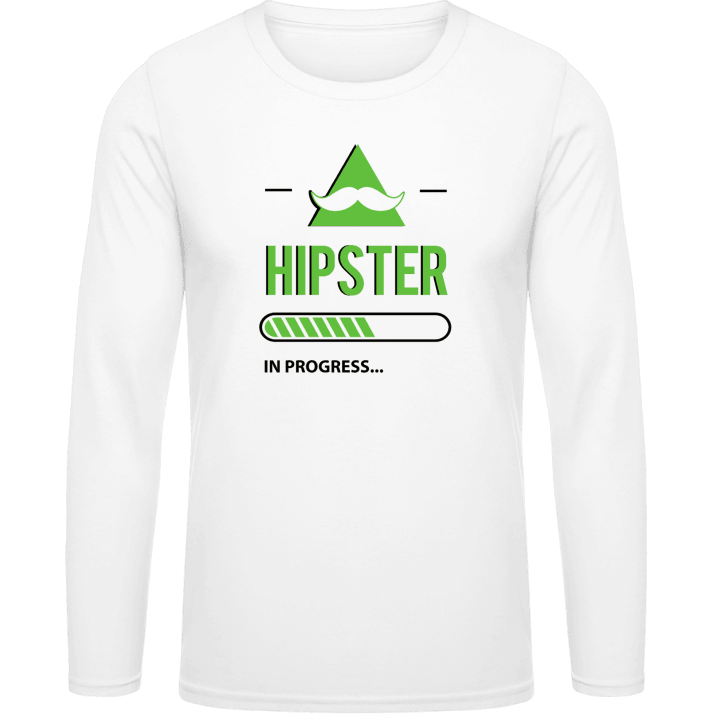 Hipster in Progress Long Sleeve Shirt 0 image