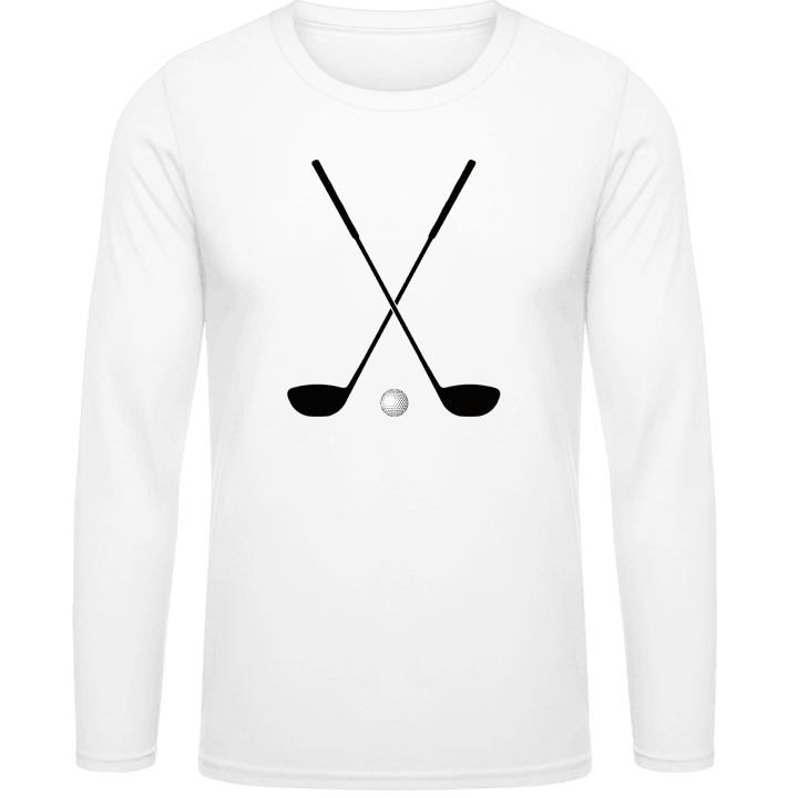 Golf Club and Ball T-shirt à manches longues contain pic