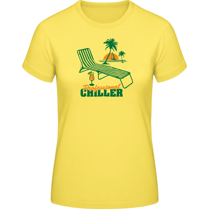 Professional Chiller Vrouwen T-shirt contain pic