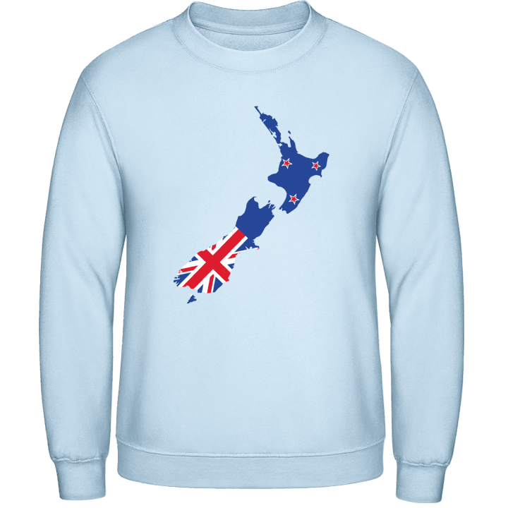 Neuseeland Karte Sweatshirt 0 image