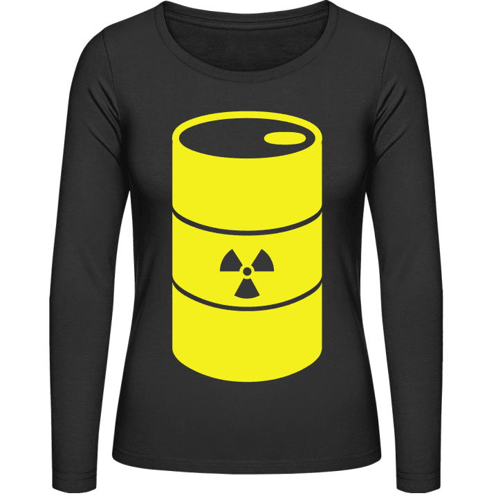Toxic Waste Langermet skjorte for kvinner contain pic