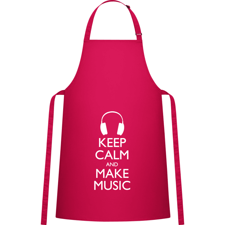 Keep Calm And Make Music Kochschürze contain pic