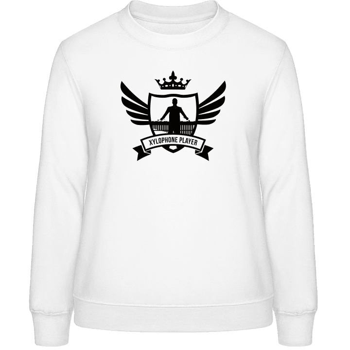 Xylophone Player Winged Women Sweatshirt contain pic