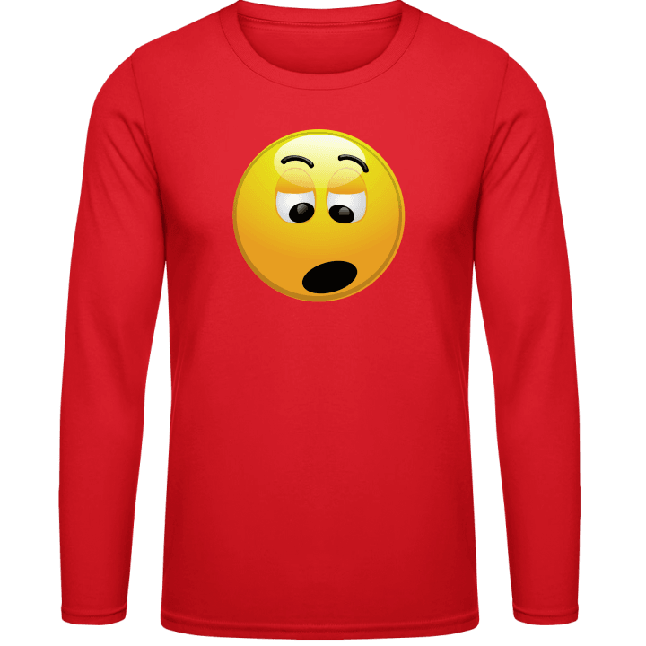 Staggered Smiley Shirt met lange mouwen contain pic