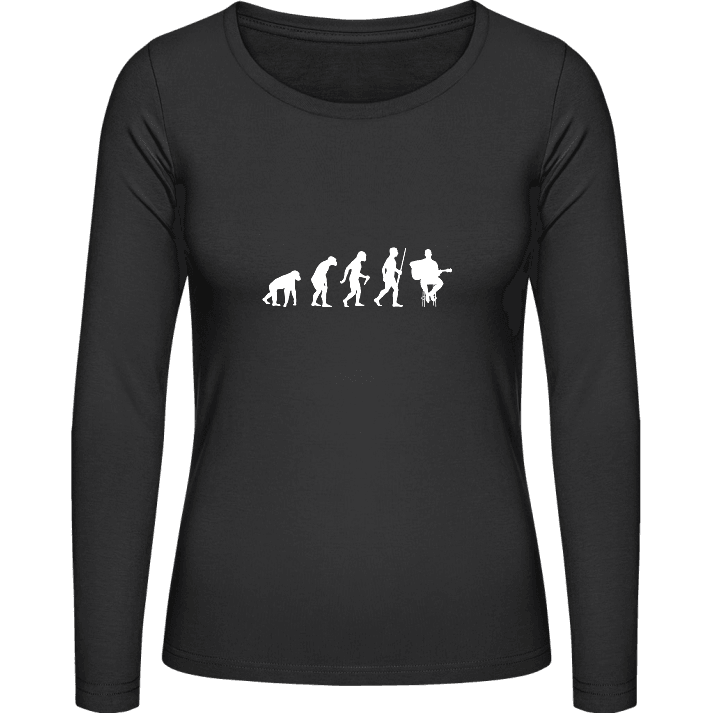 Guitarist Evolution T-shirt à manches longues pour femmes contain pic