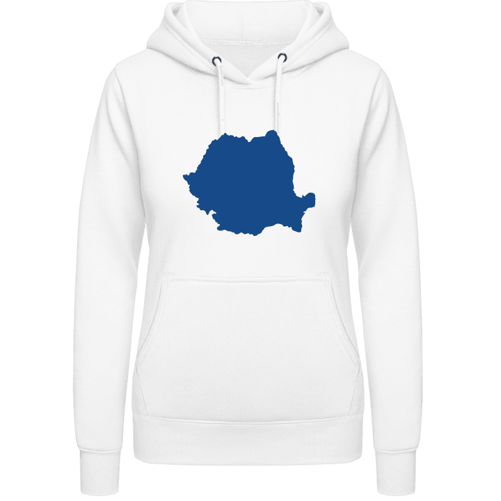 Romania Country Map Sudadera con capucha para mujer contain pic