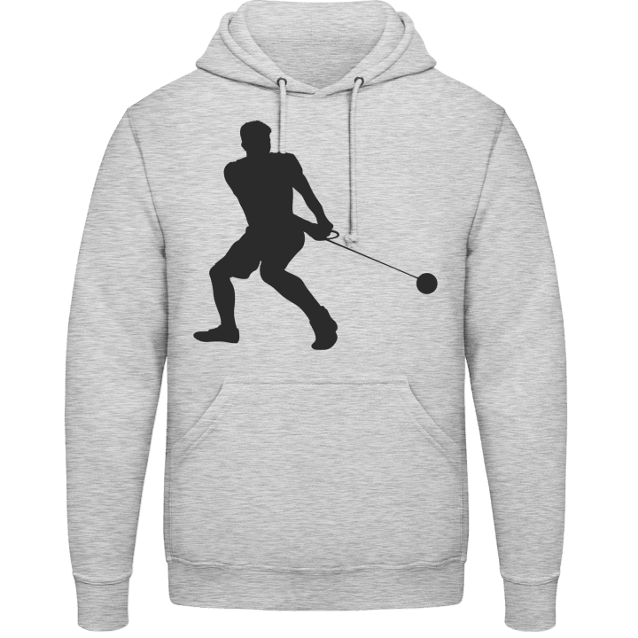 Hammer Throw Silhouette Hoodie contain pic