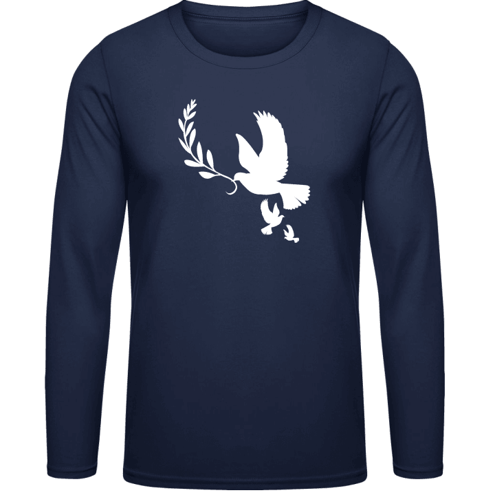 Dove of peace Langermet skjorte contain pic