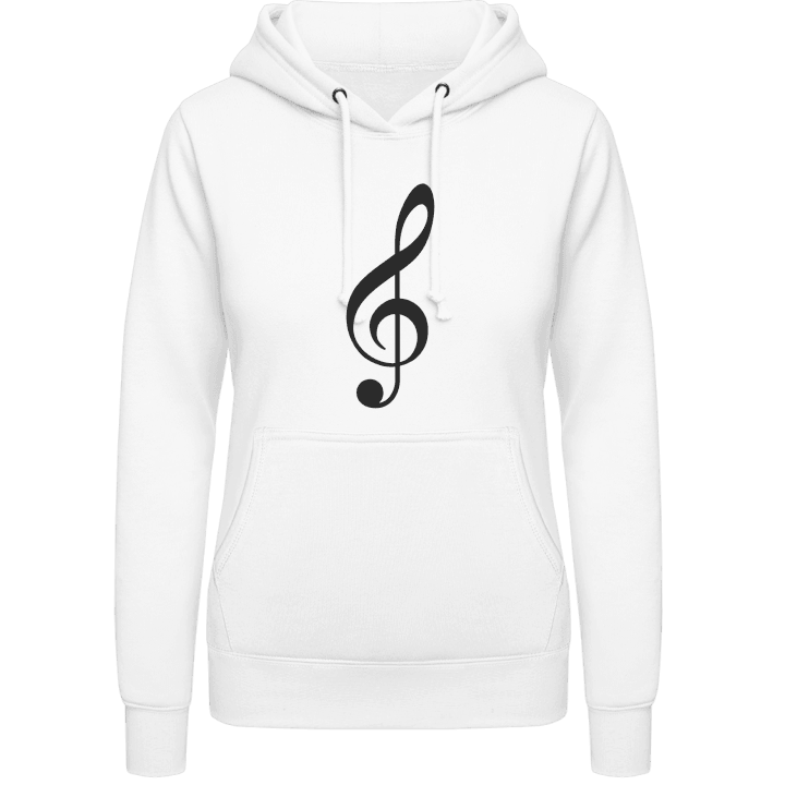 Music Note Vrouwen Hoodie contain pic