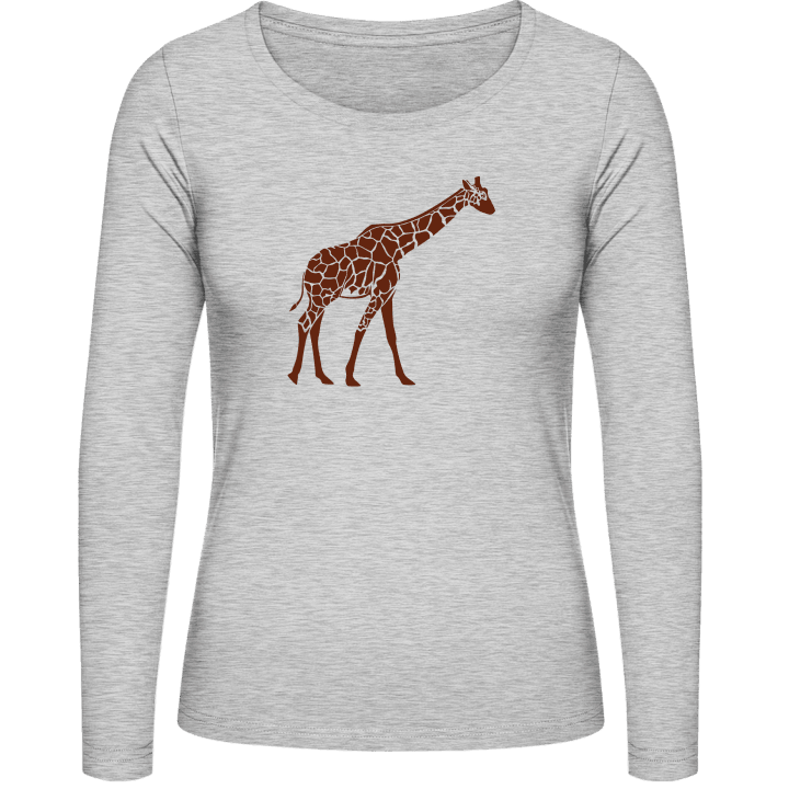 Giraffe Illustration Frauen Langarmshirt 0 image