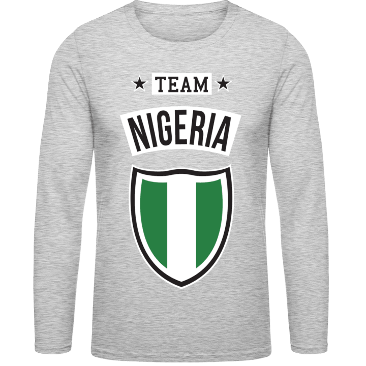 Team Nigeria Long Sleeve Shirt contain pic