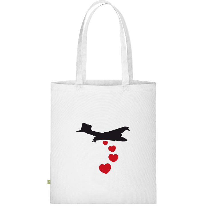 Heart Bomber Stofftasche contain pic