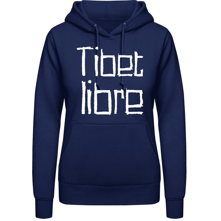 Tibet libre Hoodie för kvinnor contain pic