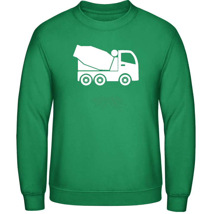 Beton mengen vrachtwagen Sweatshirt contain pic