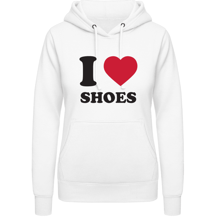 I Heart Shoes Hoodie för kvinnor 0 image