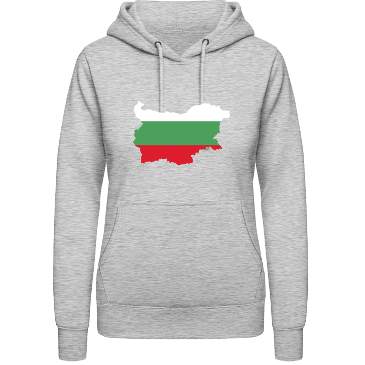 Carte de la Bulgarie Sweat à capuche pour femme 0 image