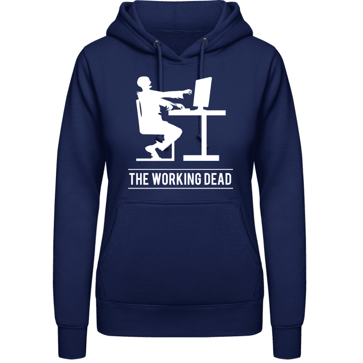 The Working Dead Hoodie för kvinnor contain pic