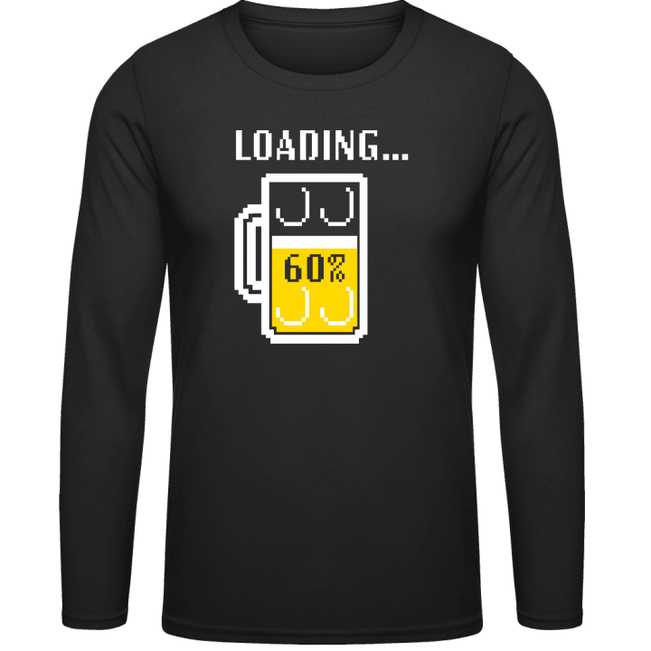 Loading Beer T-shirt à manches longues contain pic