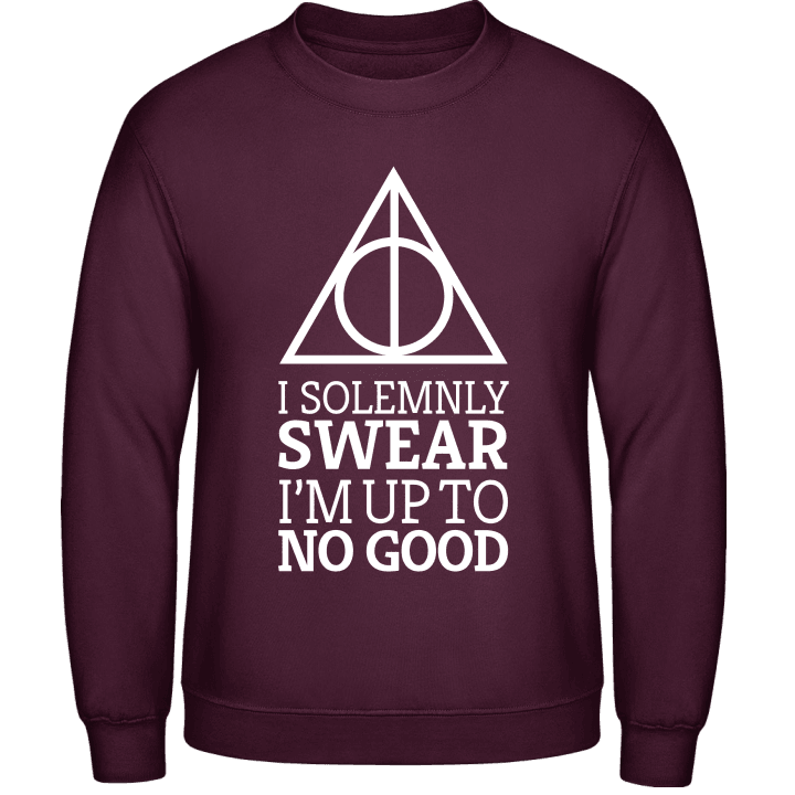 I Solemnly Swear I'm Up To No God Sweatshirt contain pic