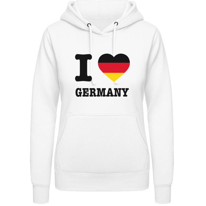 I Love Germany Felpa con cappuccio da donna contain pic