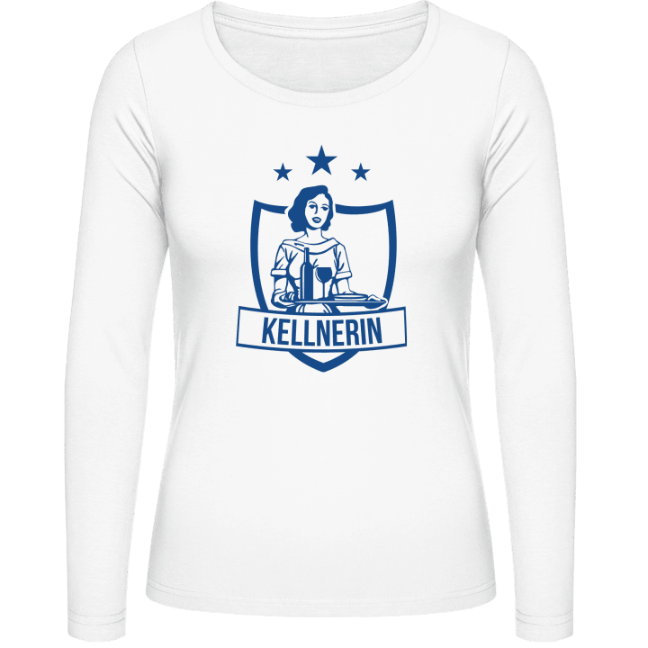 Kellnerin Wappen Camisa de manga larga para mujer contain pic
