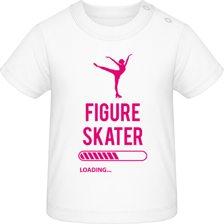 Figure Skater Loading T-shirt för bebisar contain pic