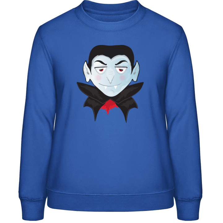 Dracula Vampire Face Sweatshirt för kvinnor 0 image