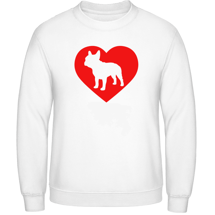 I Love Bulldogs Sweatshirt 0 image