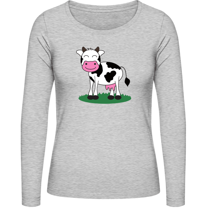 Cute Cow T-shirt à manches longues pour femmes 0 image