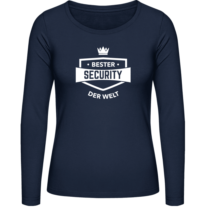 Bester Security der Welt T-shirt à manches longues pour femmes contain pic