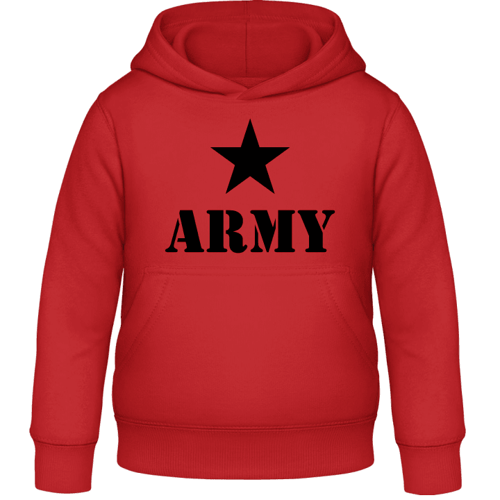 Army Star Logo Felpa con cappuccio per bambini contain pic