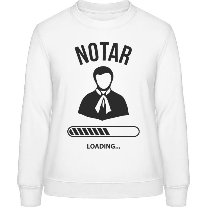 Notar Loading Frauen Sweatshirt contain pic
