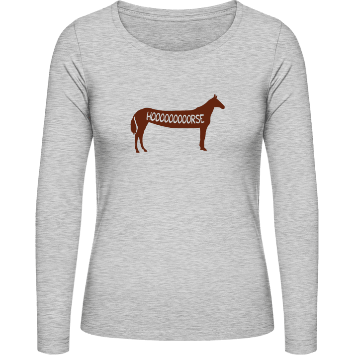 Paard Vrouwen Lange Mouw Shirt 0 image