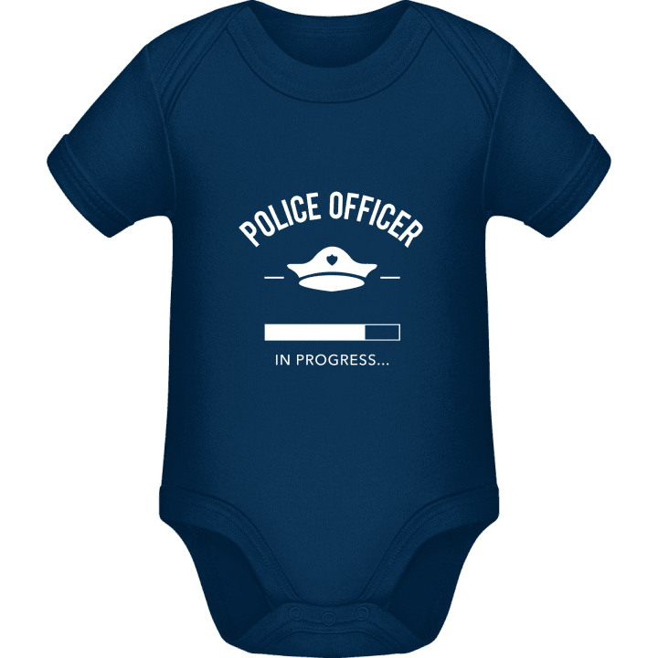 Police Officer in Progress Baby romper kostym contain pic
