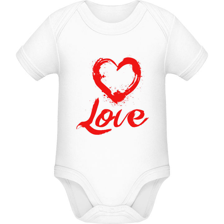 Love Logo Baby Strampler contain pic