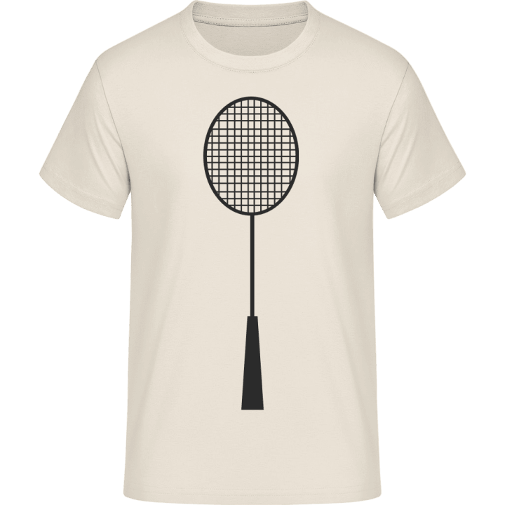 Badminton Racket Maglietta contain pic