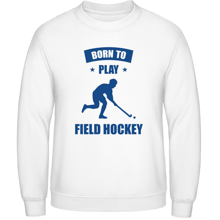 Born To Play Field Hockey Felpa contain pic