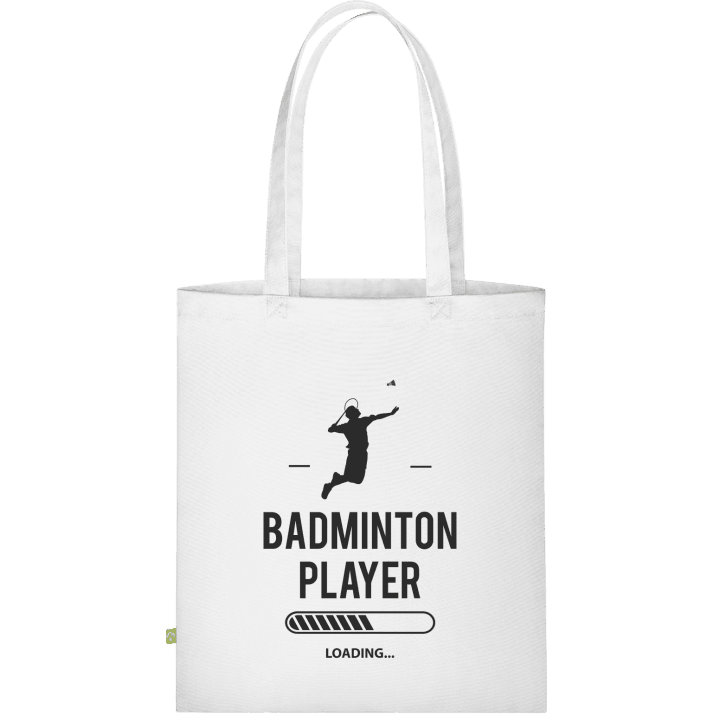 Badminton Player Loading Stoffen tas contain pic