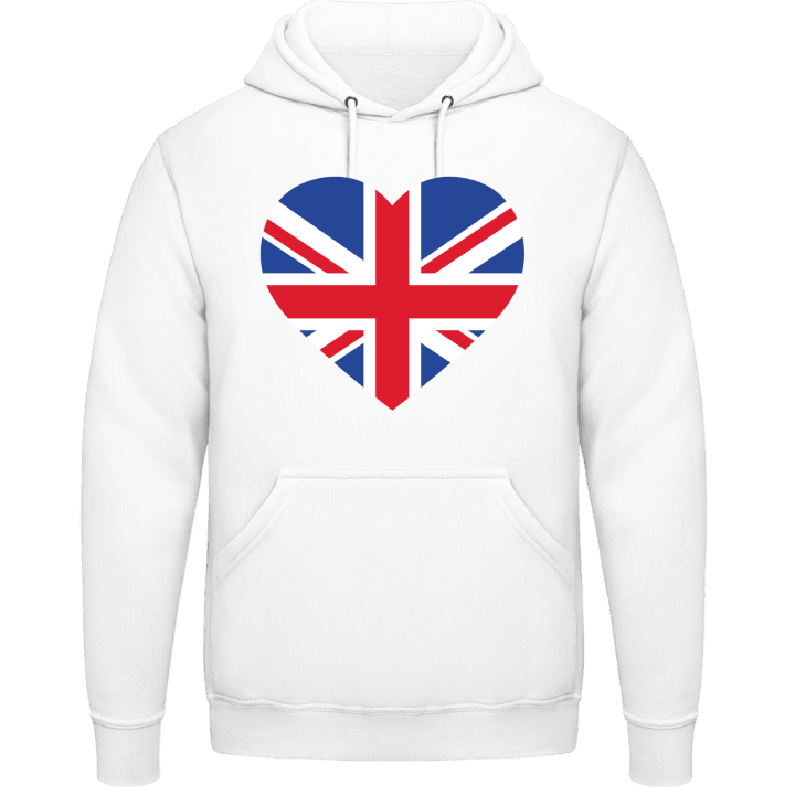 Great Britain Heart Flag Sweat à capuche contain pic