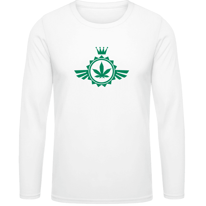 Marihuana Logo Långärmad skjorta contain pic