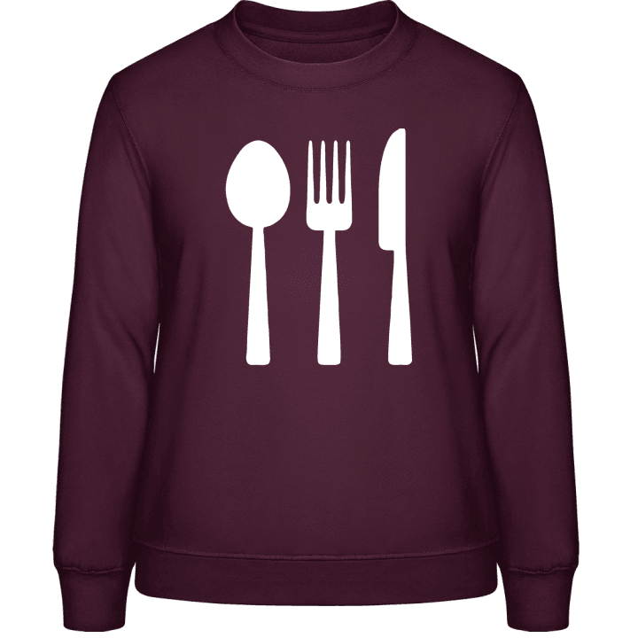 Cutlery Sweatshirt för kvinnor contain pic