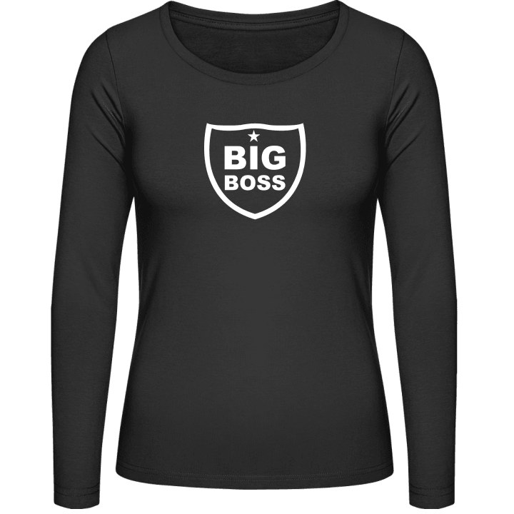 Big Boss Logo Frauen Langarmshirt contain pic